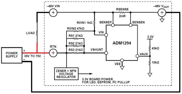 Analog Devices Inc. EVAL-ADM1293EBZ/Eval-ADM1294EBZ Evaluation Boards Analog Devices Inc. EVAL-ADM1293EBZ/Eval-ADM1294EBZ Evaluation Boards